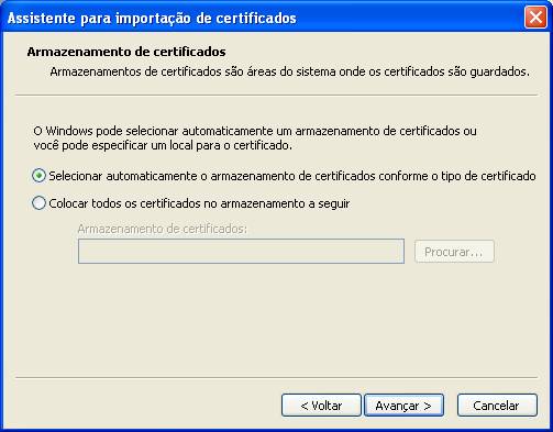 Instalar Certificado Digital no Internet Explorer